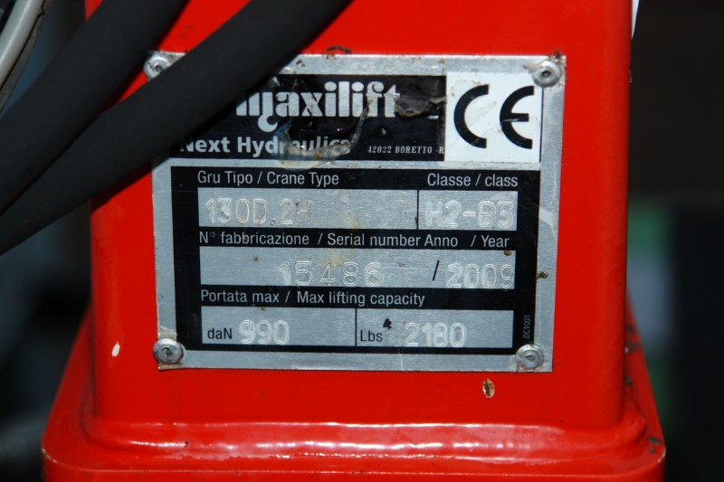 Iveco Daily 65C18 Kiper sa Kran Maxilift 130D Kutija za alat