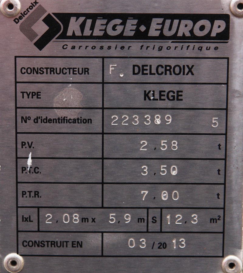 Iveco  Daily 35S13 frigo Thermoking V300 MAX EURO5 controle technique nouveau!