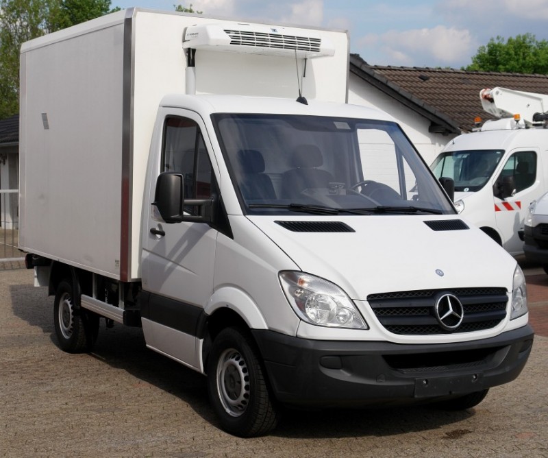 Mercedes-Benz Sprinter 313 fridge box Thermoking V200MAX airco 1070kg payload EURO5 TÜV!