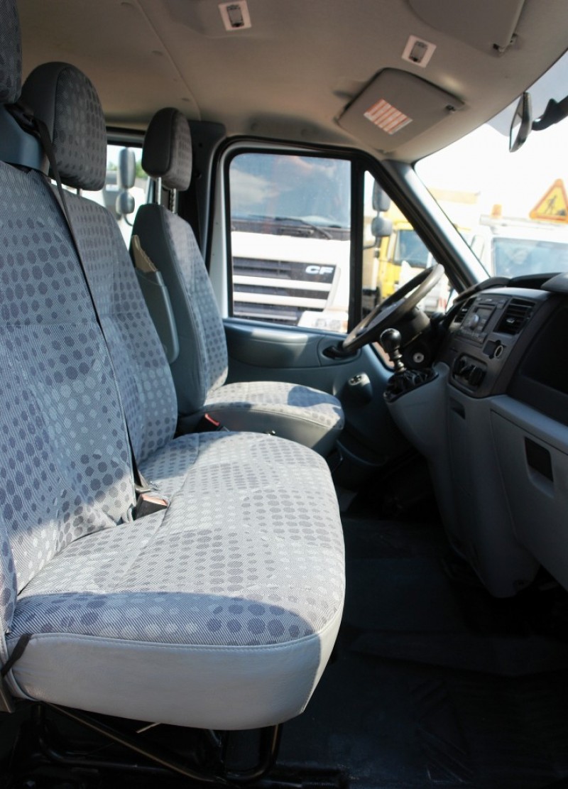 Ford Transit FT350 Doka billenős teherautó, légkondícionálás Vontatóhorog EURO5