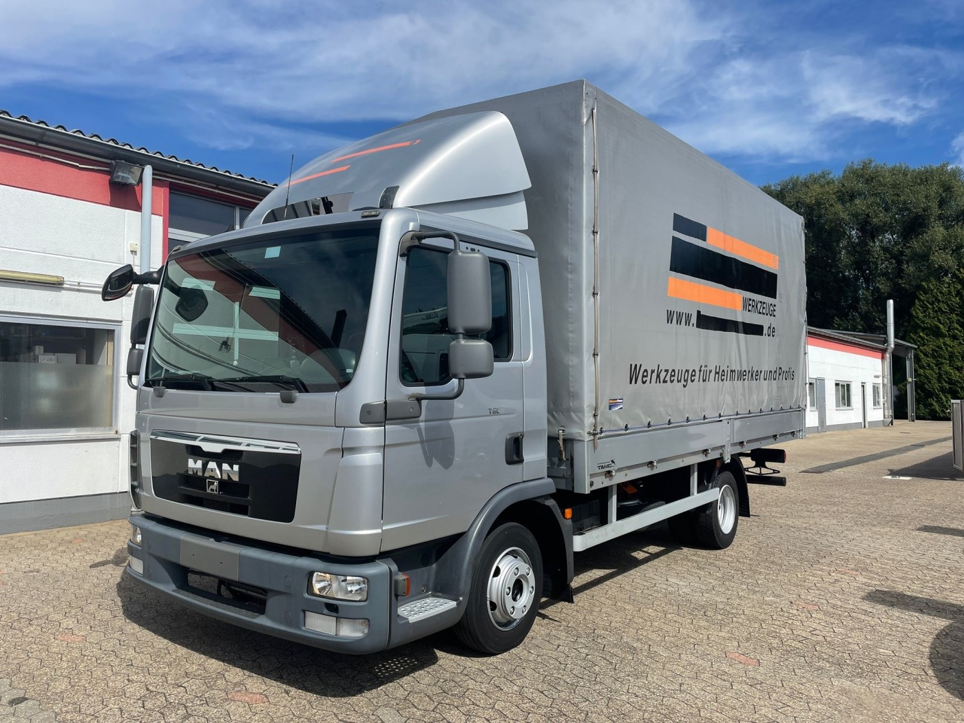 MAN - TGL 7.150 camion cu prelata EURO 5