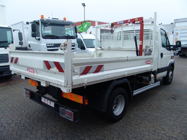Iveco Daily 65C15 tipper crane payload 3.120 Kg 43.000 Km!