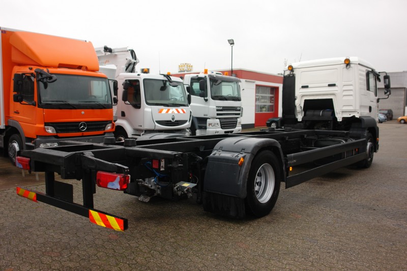 MAN TGA 18.400 LLS BDF swap body chassis airconditioning manual gearbox new TÜV!