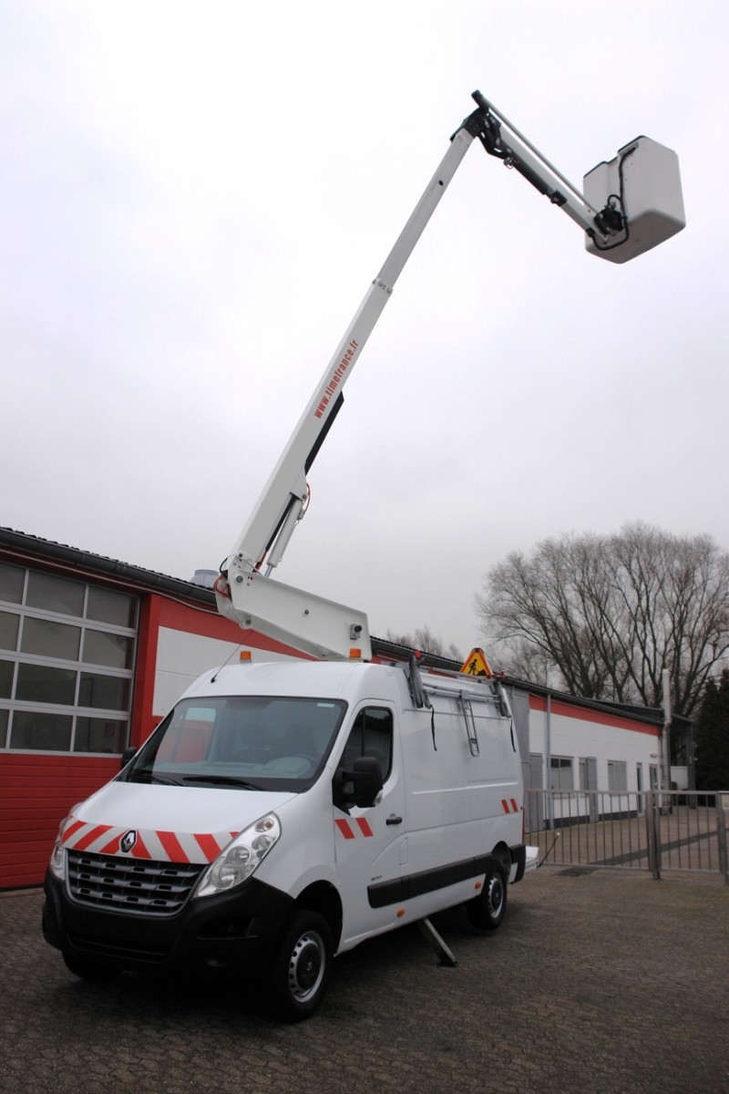 Renault  Master 125dCi aerial platform  lift ET-38-LF  14m 200kg basket new TÜV and UVV!