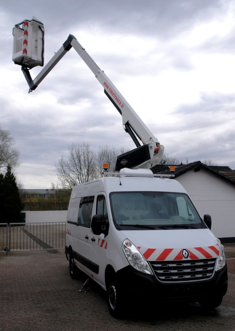 Renault Master 125dCi aerial platform lift ET-26-LEXSZ 10,6m airco EURO5