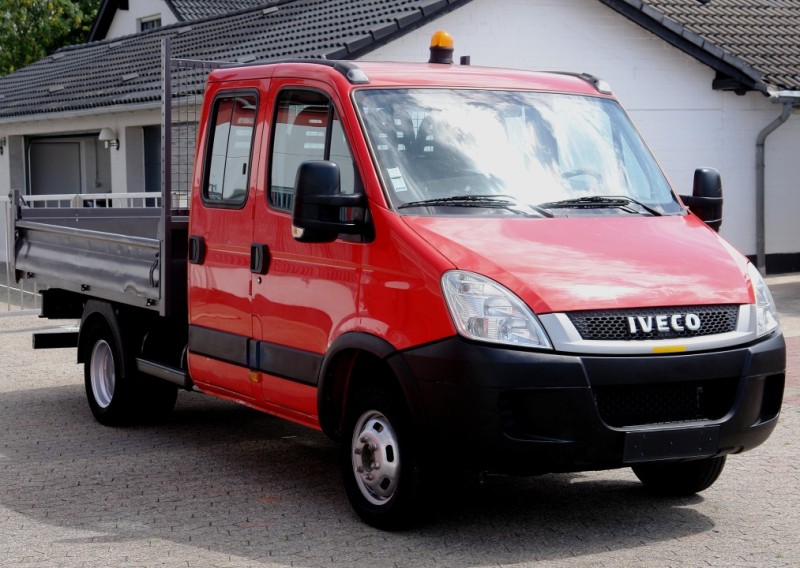 Iveco Daily 35C13 double cabin tipper 7 seats airco towbar new TÜV!