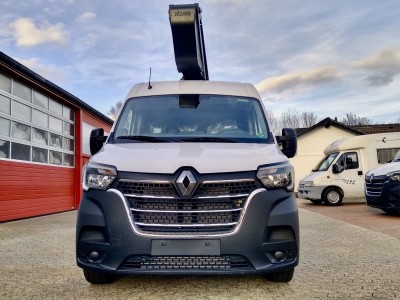 Renault Master 145 dCi Furgon PODNOŚNIK KOSZOWY ZWYŻKA KLUBB K38P 14M EURO 6D TEMP