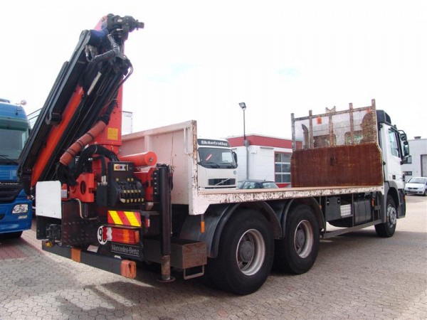  Actros 2632 6x4 + Kran Palfinger PK 15500