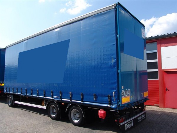 Samro trailer with tautliner construction air suspension