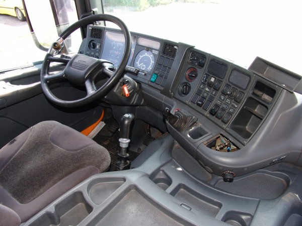 Scania 114G 380 Schubboden Hydraulik Schlafkabine Klima