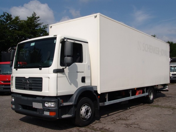 MAN - TGM 15.240 furgone EURO 4 portellone sospensioni pneumatiche