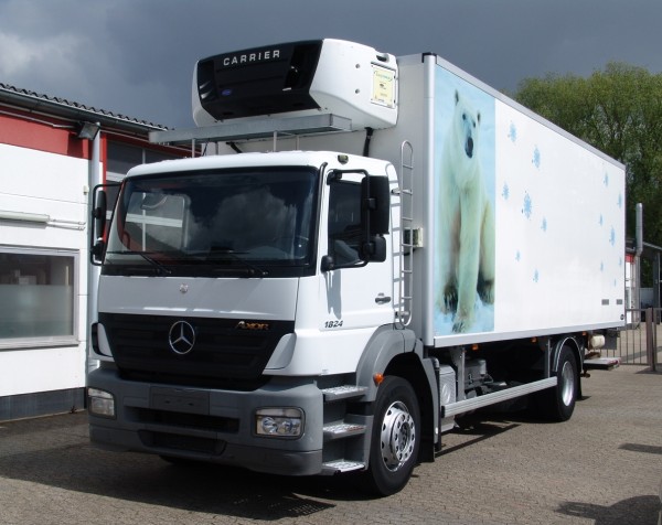 Mercedes-Benz - Axor 1824 camion frigorific Carrier 950Mt. lift hidraulic Bi-Temperatura EURO4