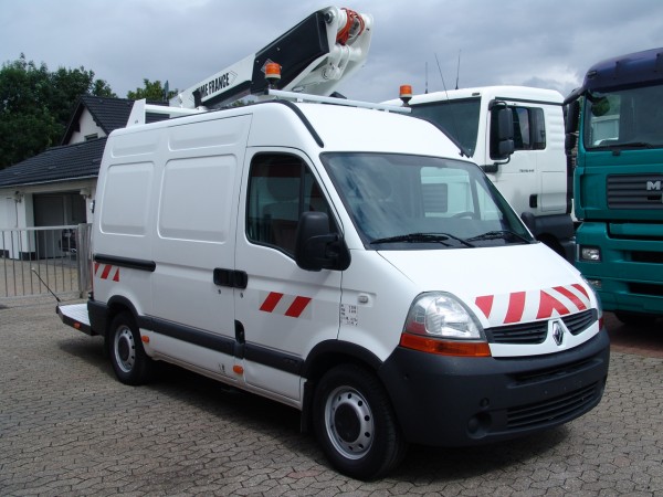 Renault Master 120dCi L1H2 working lift Time France ET26NEXS Just 512 working hours!