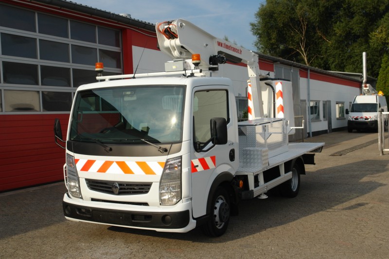 Renault - Maxity 110DXi aerial platform lift ET-26-LEXS 10m 206 working hours airco new TÜV and UVV!