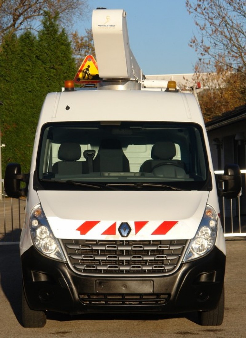 Renault Master 125dCi Hubarbeitsbühne France Elevateur 11m TÜV UVV neu!