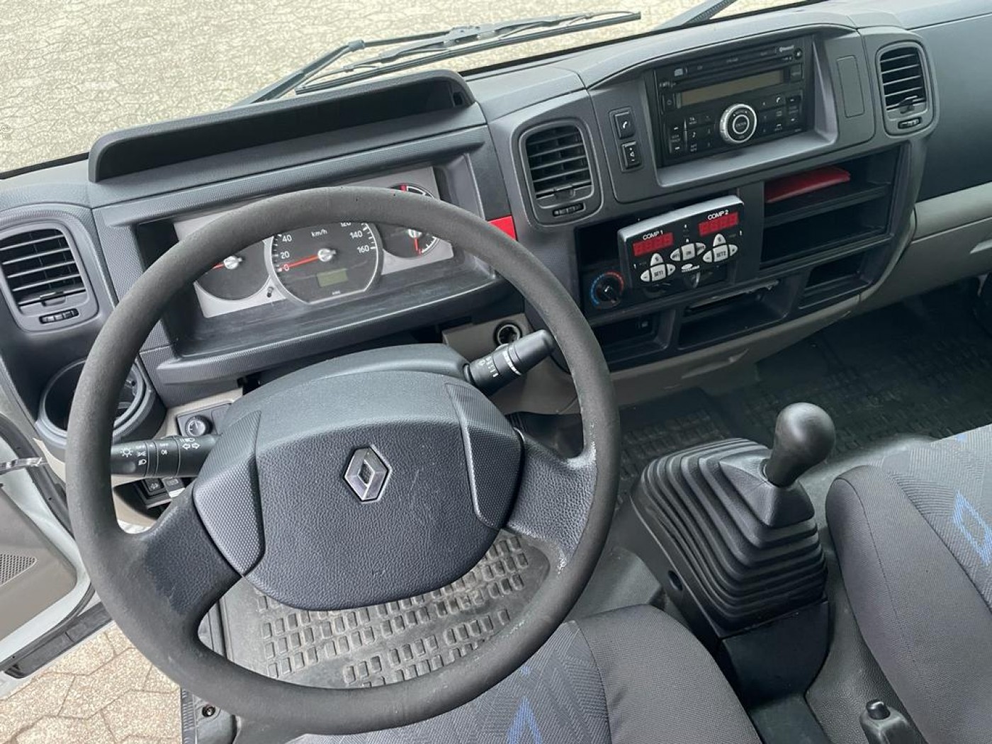 Renault Maxity Tiefkühlkoffer Multi-Temperatur Ladebordwand 