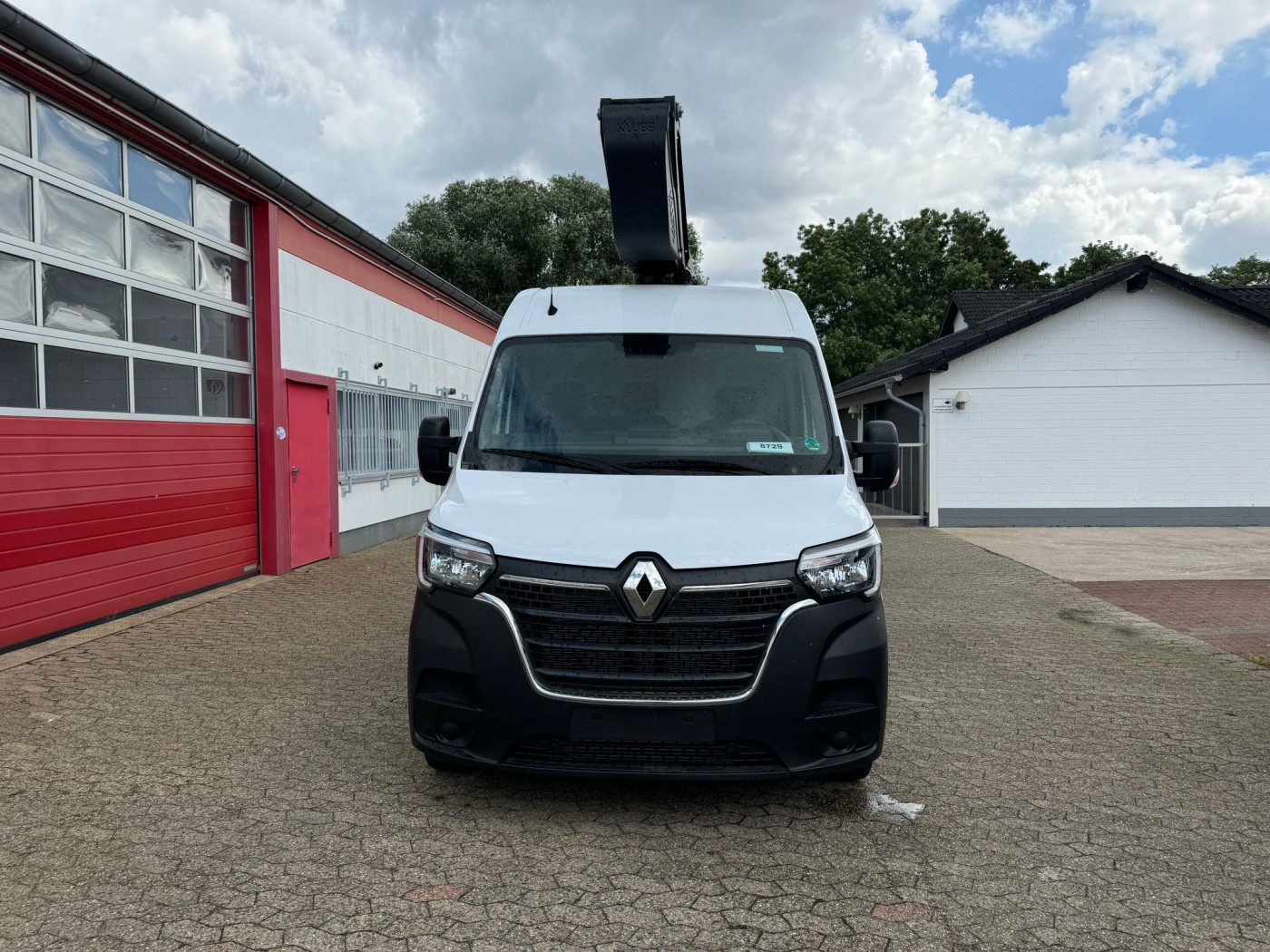 Renault Master Neu Hubarbeitsbühne KLUBB KL32 12.5m EURO 6D TEMP