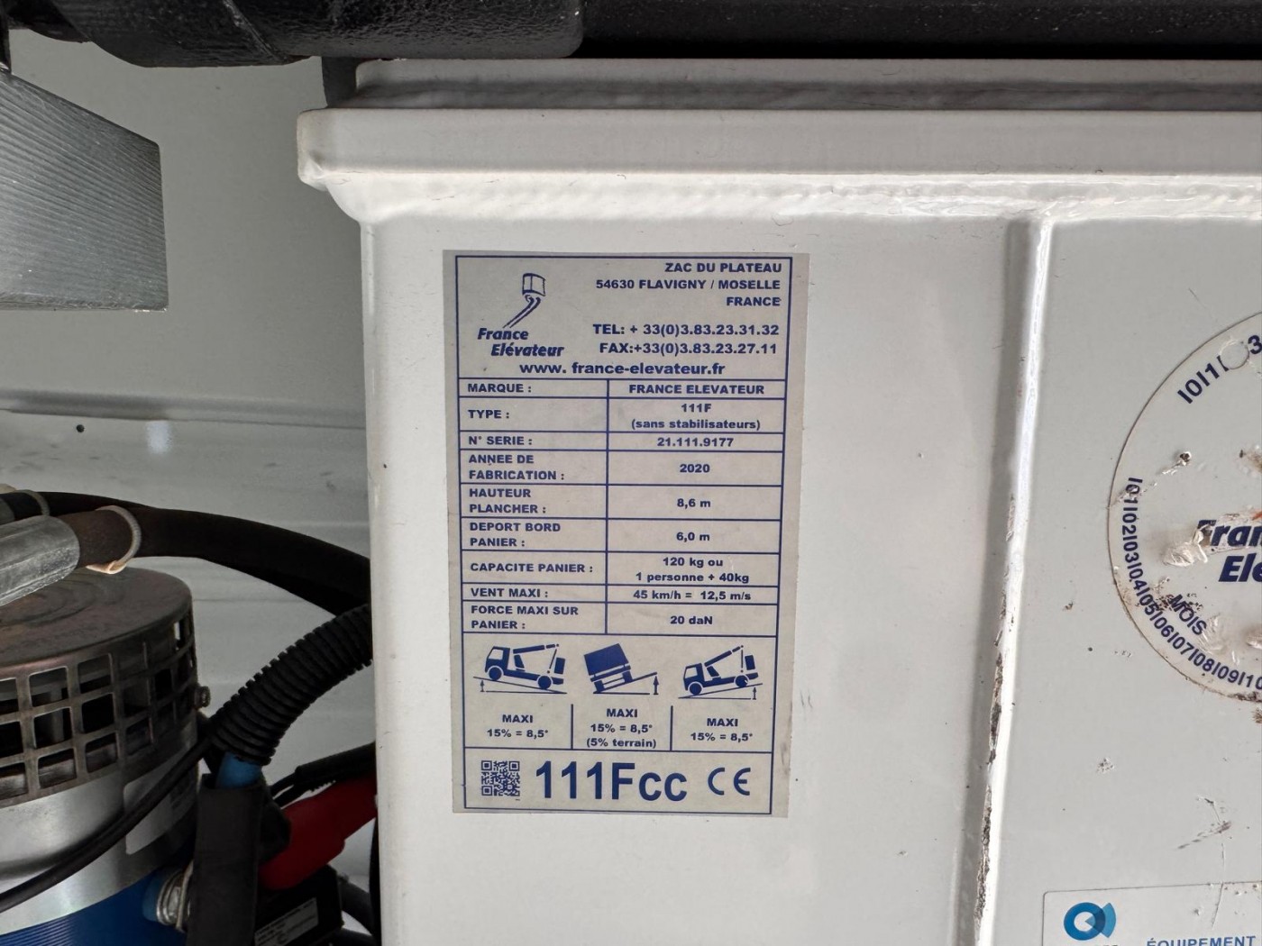 Renault Hubarbeitsbühne Steiger France Elevateur 111 Fcc EURO 6