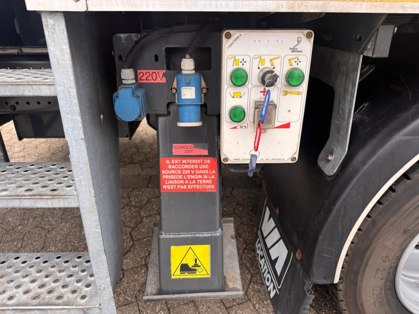 Renault Hubarbeitsbühne Steiger France Elevateur 192 CPM EURO 6