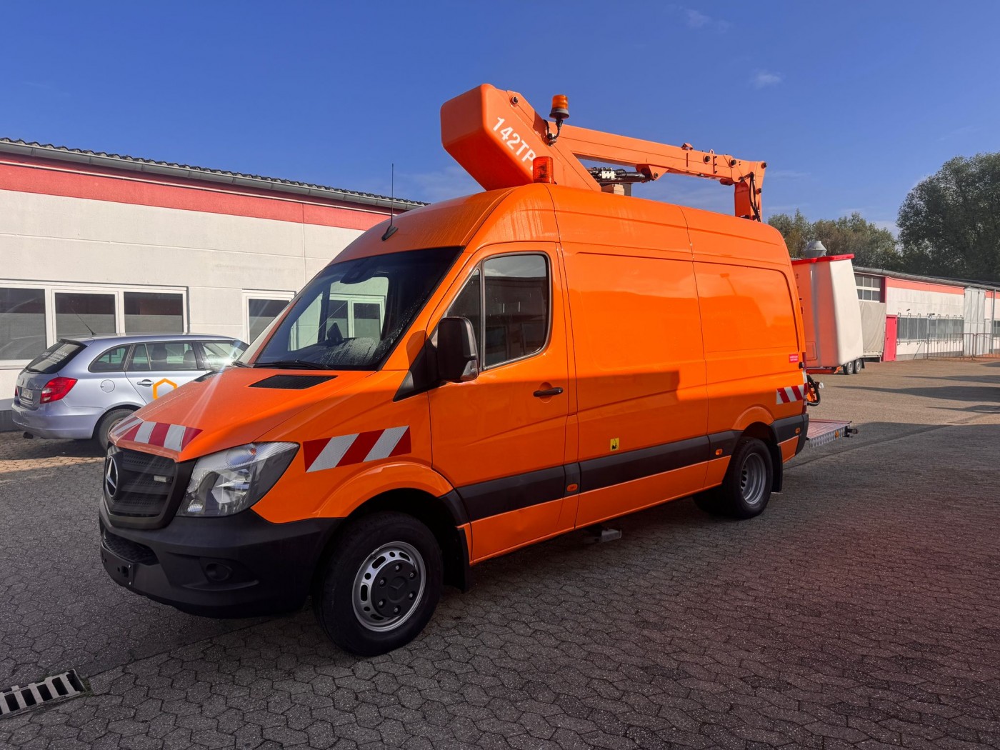 Mercedes-Benz Hubarbeitsbühne Steiger France Elevateur 142 TPFi EURO 6C