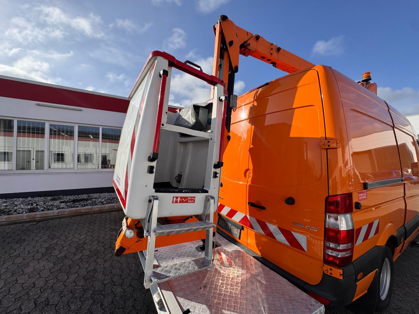 Mercedes-Benz Hubarbeitsbühne Steiger France Elevateur 142 TPFi EURO 6C