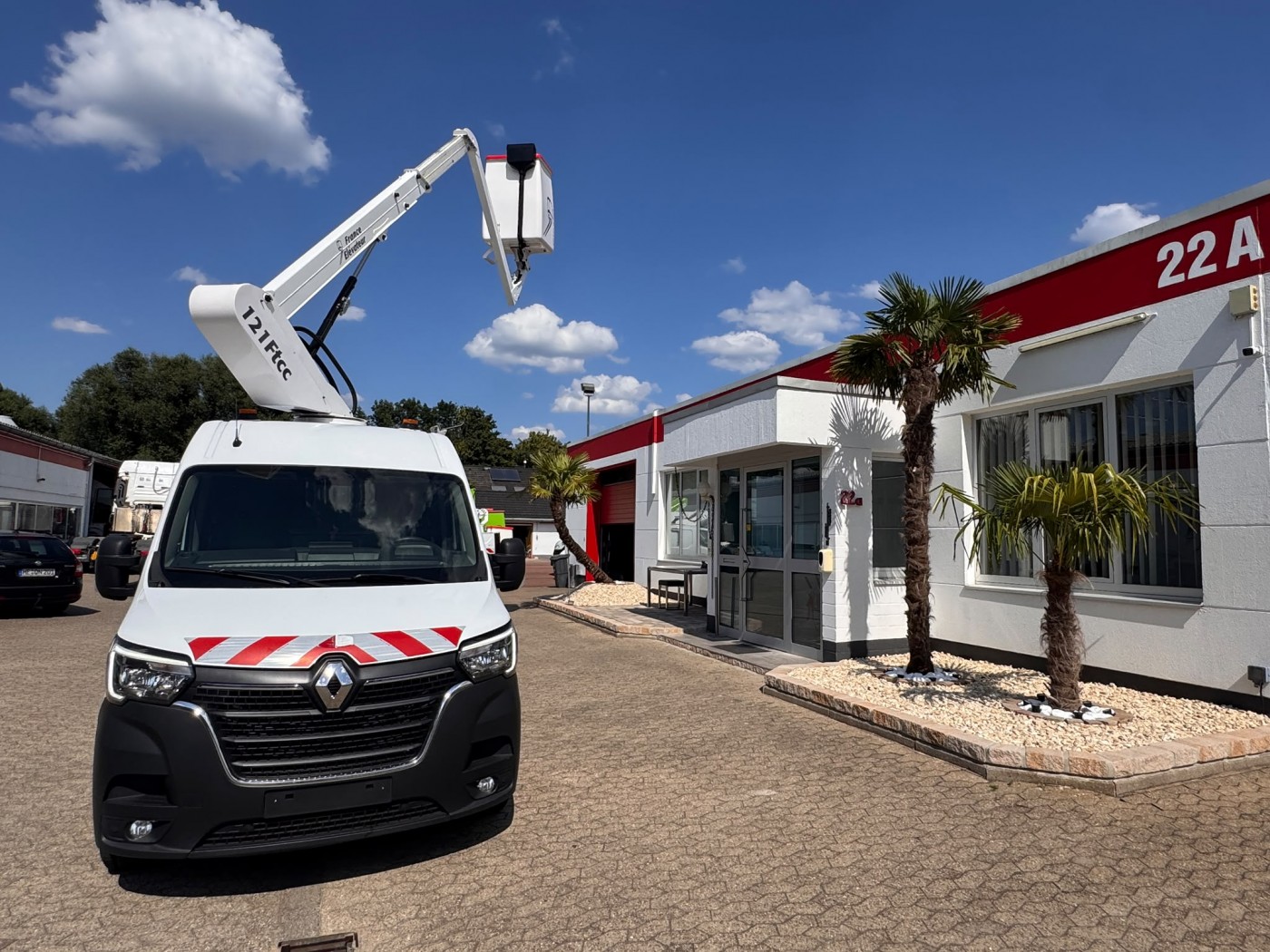 Renault Hubarbeitsbühne Steiger France Elevateur 121 FTcc