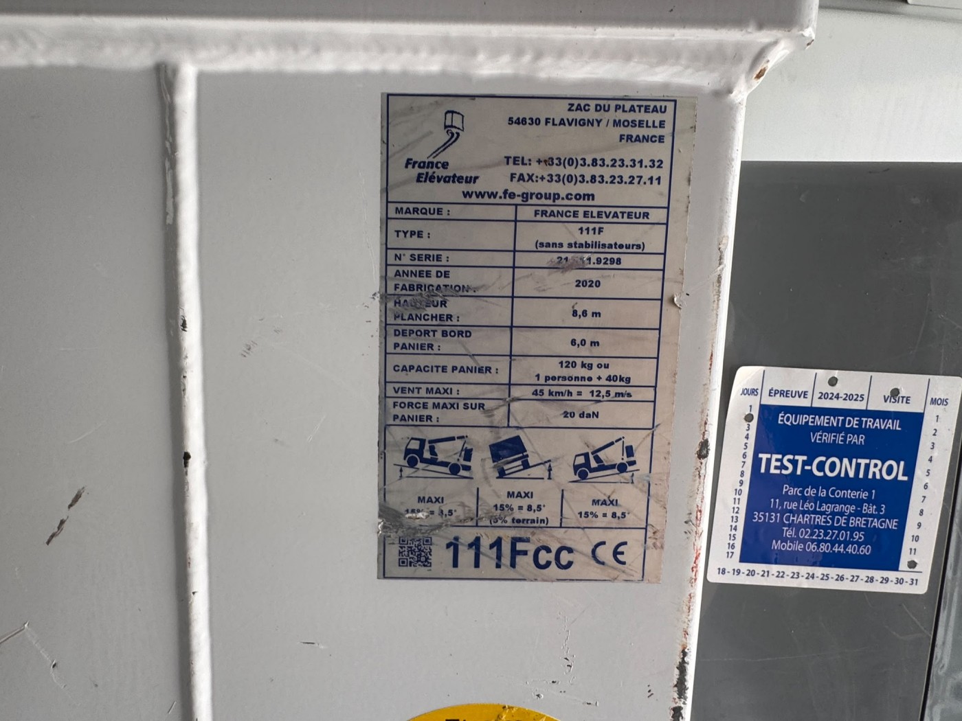 Renault Hubarbeitsbühne Steiger France Elevateur 111 Fcc EURO 6