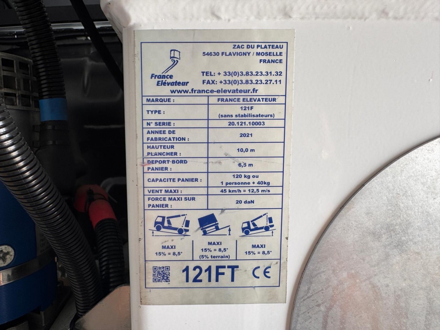 Renault  Hubarbeitsbühne Steiger France Elevateur 121 FT EURO 6