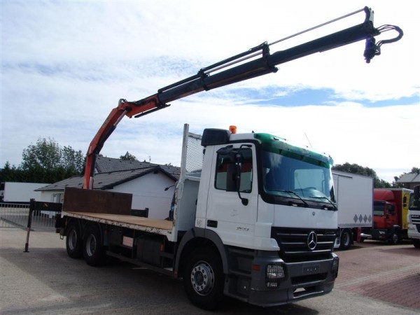  Actros 2632 6x4 + Kran Palfinger PK 15500