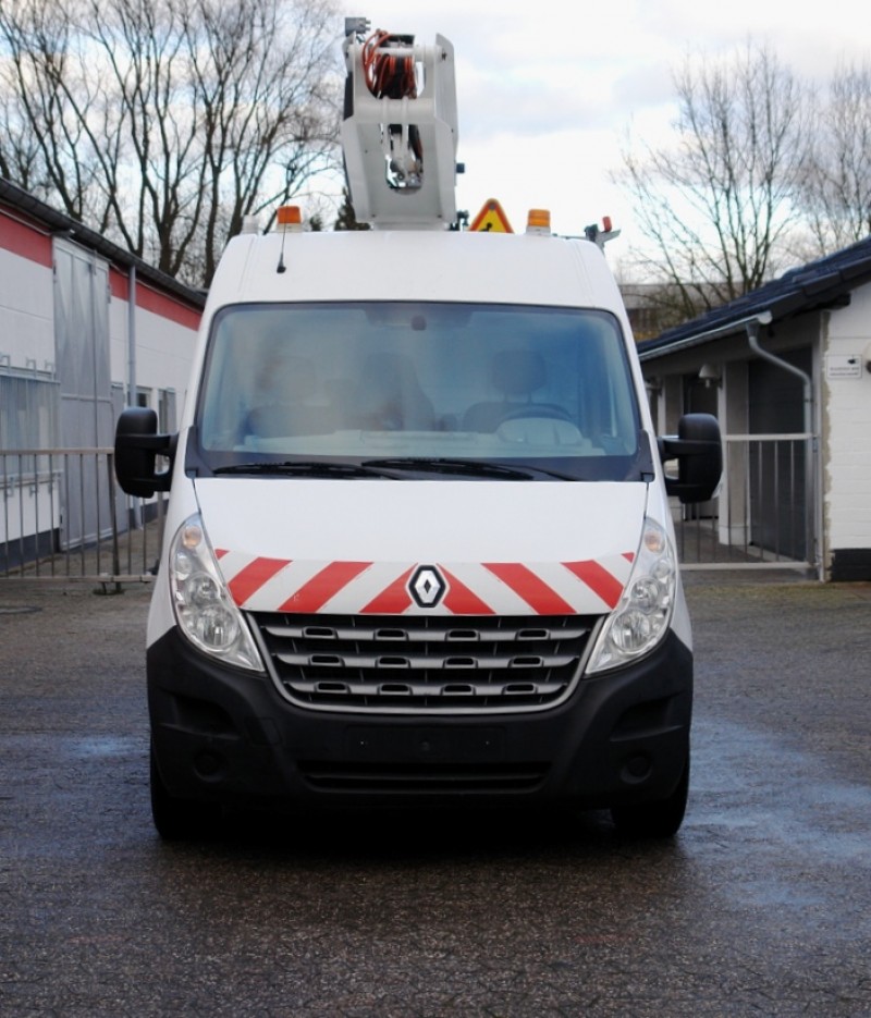 Renault  Master 125dCi Hubarbeitsbühne ET-38-LF  14m 200kg Korb Nur 1100 Arbeitsstunden! Neuer TÜV und UVV!