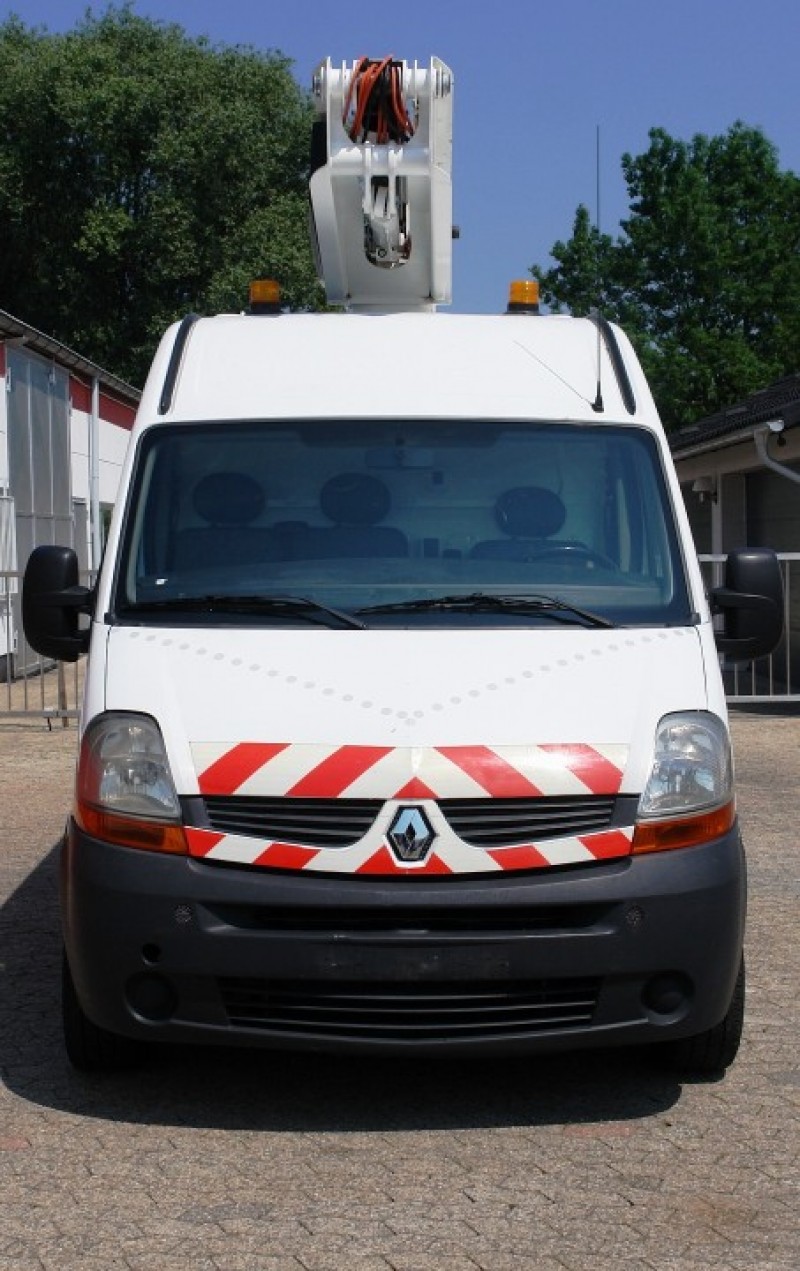 Renault Master Hubarbeitsbühne ET-32-NE 12m Korb 120kg TÜV UVV neu!