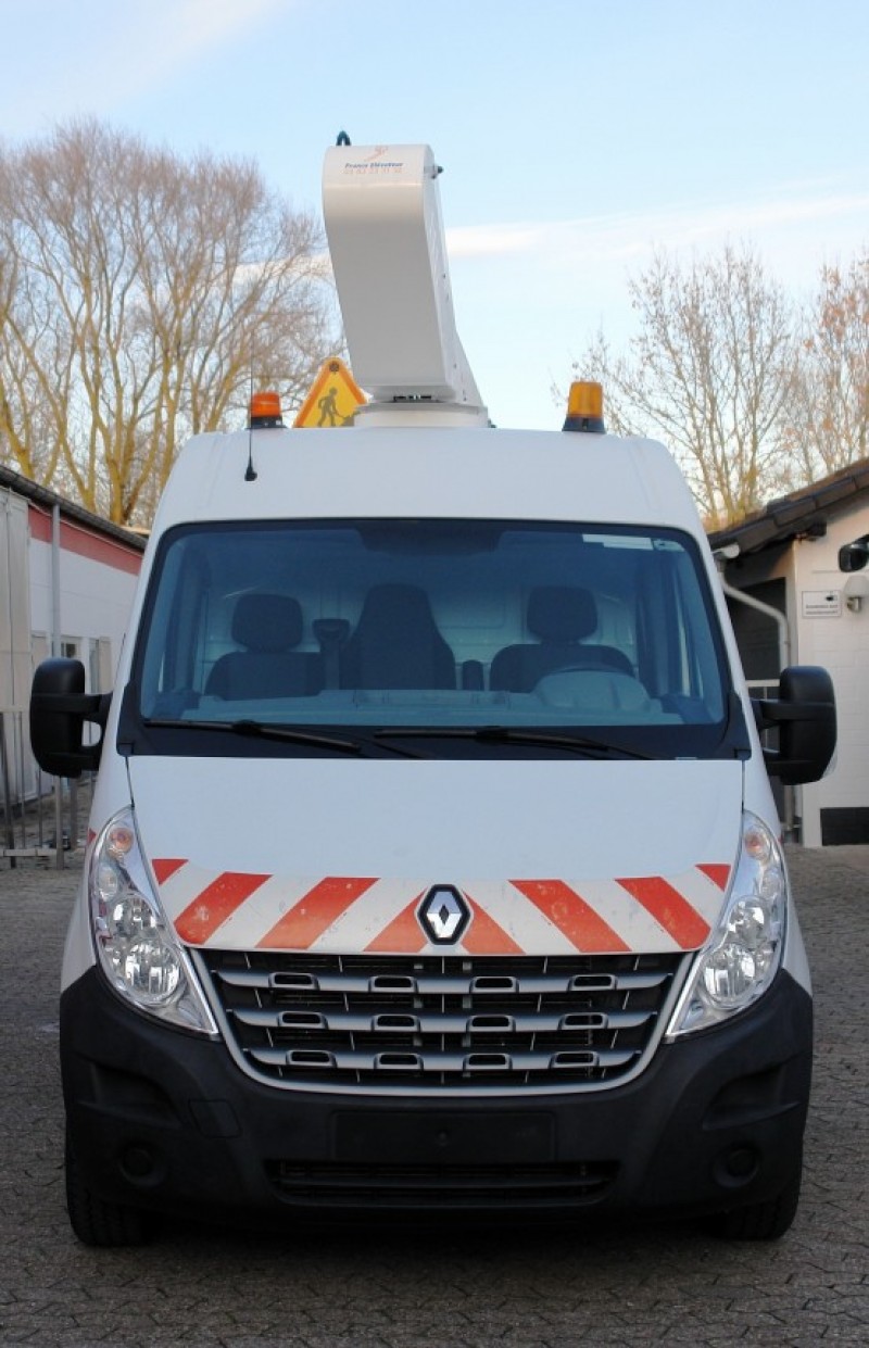 Renault Master 125dCi Hubarbeitsbühne France Elevateur 11m EURO5 TÜV UVV neu!