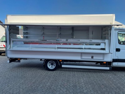 Iveco Daily 50C15 Mostrador refrigerado para la venta mostrador refrigerado 5 metros TÜV nuevo!