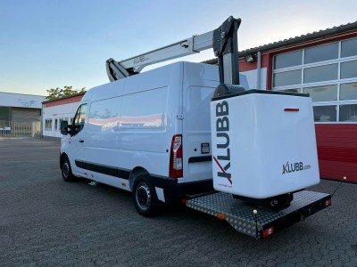 Renault Master Neu Hubarbeitsbühne KLUBB K42P 15m EURO 6D TEMP sofort verfügbar