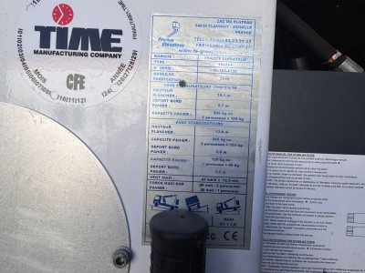 Renault Hubarbeitsbühne Steiger France Elevateur 152 TPFcc EURO 6