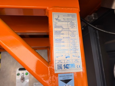 Mercedes-Benz Hubarbeitsbühne Steiger France Elevateur 142 TPFi EURO 6C